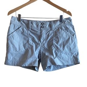 ARC'TERYX Shorts Womens 10 Tan Nylon/Spandex Stretch Outdoor Climbing Hiking